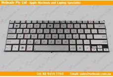 New Keyboard For ASUS Zenbook UX21 UX21E Series with Frame Silver 